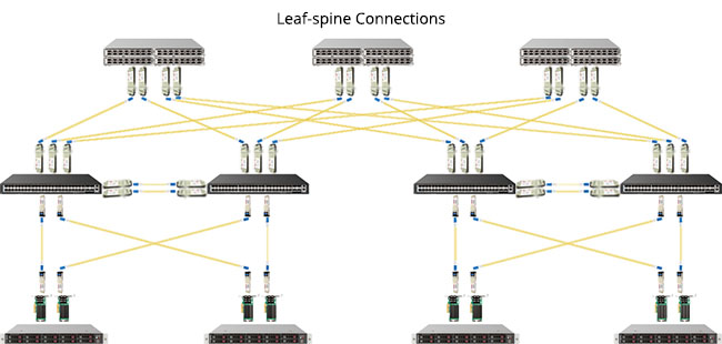40G Leaf-spine Connections